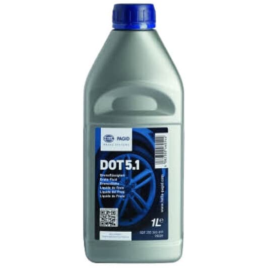 Гальмівна рідина Hella Pagid DOT 5.1 пластик