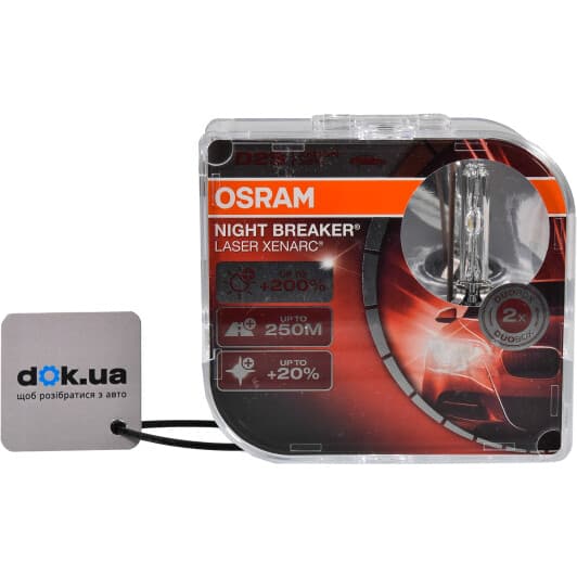 Автолампа Osram Xenarc Night Breaker Laser D2S P32d-2 35 W прозора 66240xnlhcb