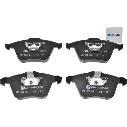 13.0470-7204.2 ATE Тормозные колодки