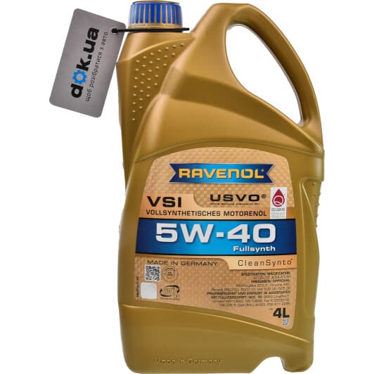 Ravenol VSI 5W-40 (4 л) моторное масло
