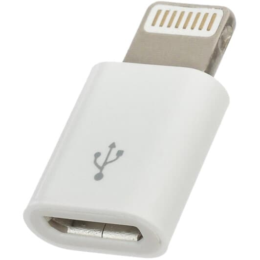 Переходник PowerPlant DV00DV4047 Apple Lightning - Micro USB