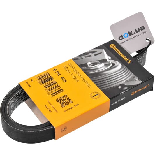 6PK858 Contitech Поликлиновой ремень