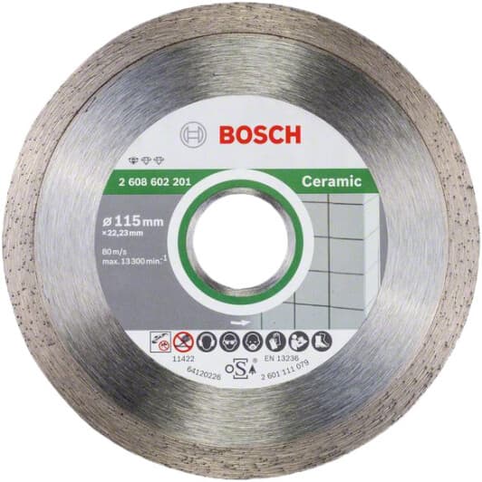 Круг відрізний Bosch Standard for Ceramic 2608602201 115 мм