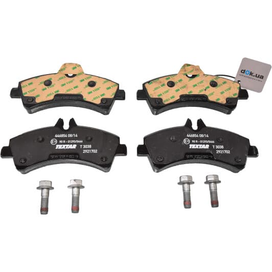 2921702 Textar Тормозные колодки