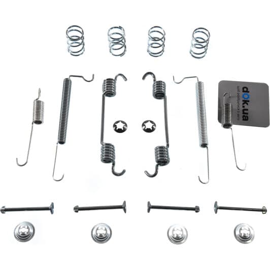 0710Q A.B.S. Монтажный комплект барабанных тормозных колодок