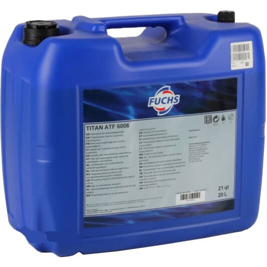 Fuchs Titan ATF 6006 (20 л) трансмиссионное масло