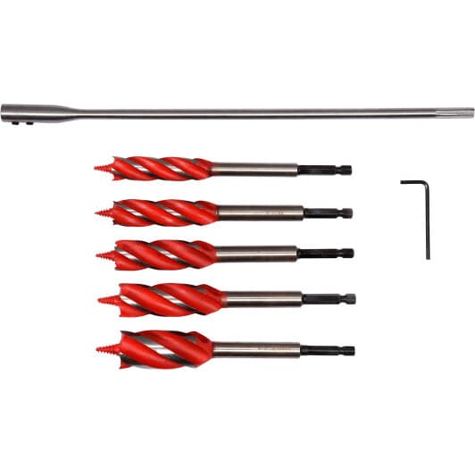 Набор сверл Yato спиральных по дереву YT-44693 5 шт.