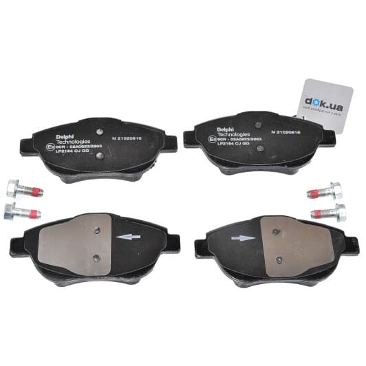 LP2164 Delphi Гальмівні колодки