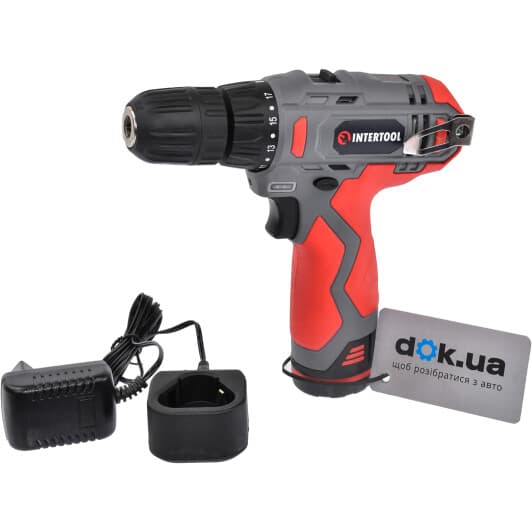 Шуруповерт Intertool аккумуляторный DT-0310 (1 аккумулятор + ЗУ)