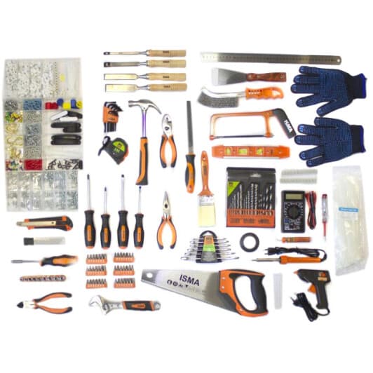 Набор инструментов ISMA 515052 1/4" 1505 шт.