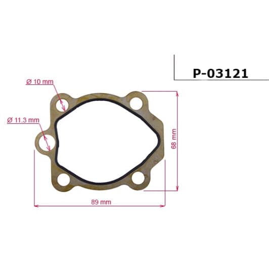 p03121 Emmetec Насос ГУР