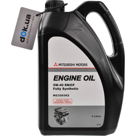 Mitsubishi Engine Oil SN/CF 5W-40 (4 л) моторна олива