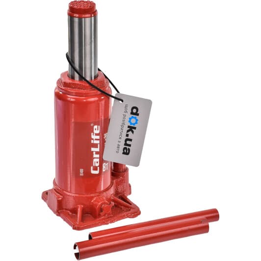 Домкрат Carlife бутылочный гидравлический 8 т bj408