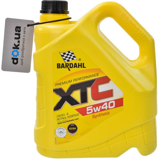 Bardahl XTC 5W-40 (4 л) моторна олива