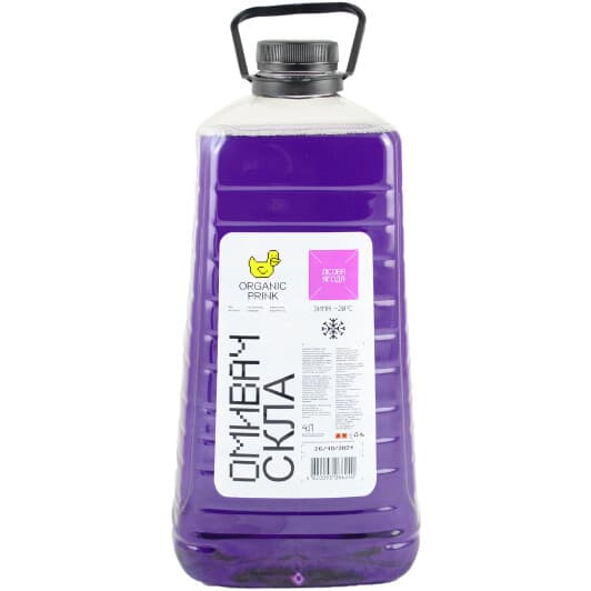 Омивач скла Organic Prink зимовий -20 °С лісова ягода (4 л)