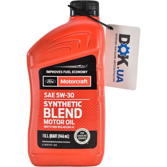 Ford Motorcraft Synthetic Blend 5W-30 (0,95 л) моторна олива