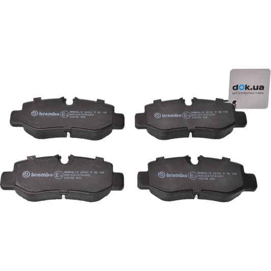 P50126 Brembo Тормозные колодки