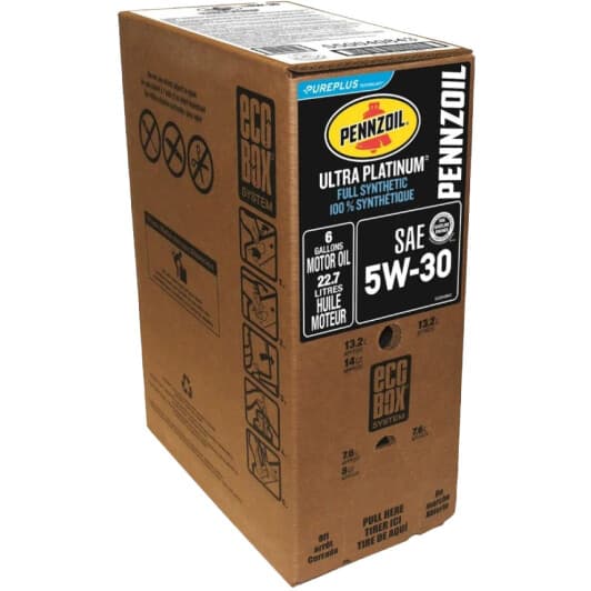Pennzoil Ultra Platinum 5W-30 (22.71 л EcoBox) моторное масло