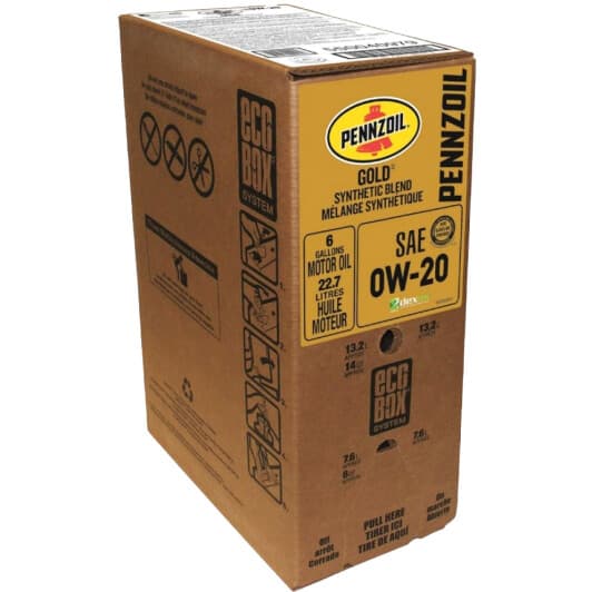 Pennzoil Gold 0W-20 моторна олива