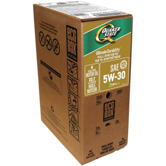 QUAKER STATE Full Synthetic 5W-30 (22.71 л EcoBox) моторное масло