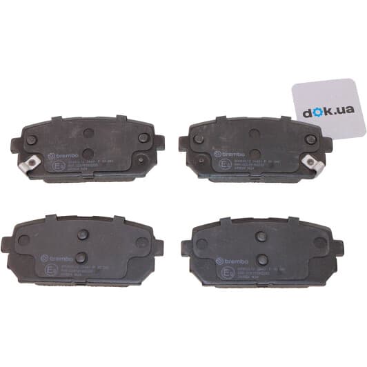 P 30 040 Brembo Тормозные колодки для Kia Carens