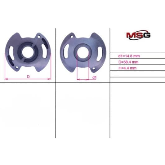 OP006LPLATE MSG Насос ГПК