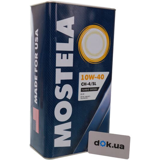 Mostela Turbo Diesel 10W-40 (4,73 л) моторна олива