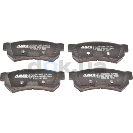 C20015ABE ABE Тормозные колодки