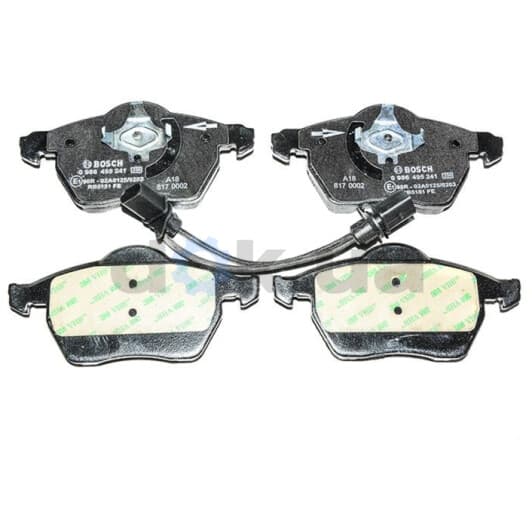 0 986 495 241 Bosch Тормозные колодки