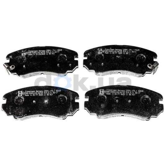 23891.170.1 Zimmermann Тормозные колодки