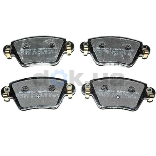 22-0319-0 Metelli Тормозные колодки