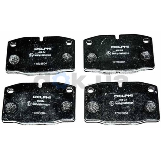 LP415 Delphi Тормозные колодки