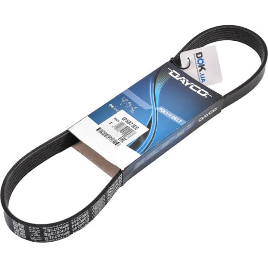 6PK873EE Dayco Поліклиновий ремінь