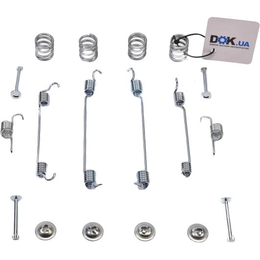 1 987 475 295 Bosch Монтажный комплект барабанных тормозных колодок