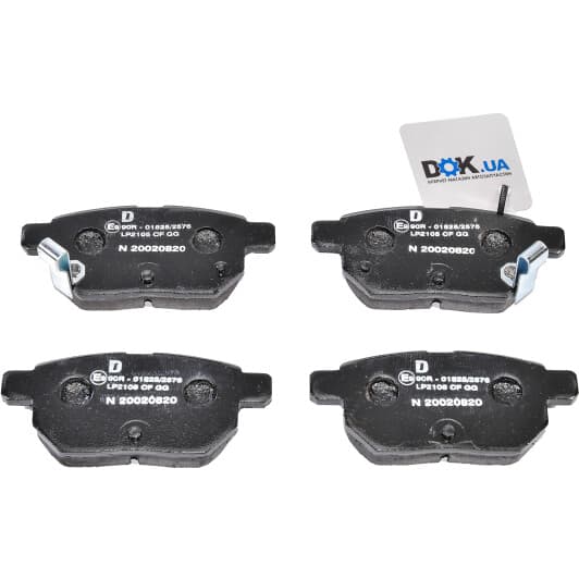 LP2105 Delphi Тормозные колодки
