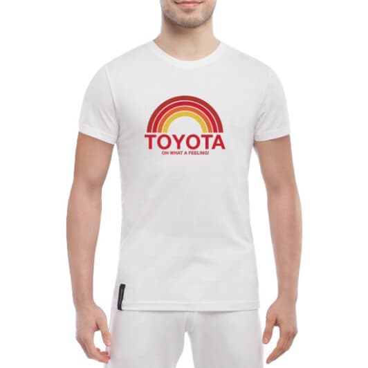 Футболка мужская Globuspioner классическая What a Feeling белый спереди