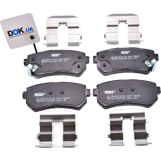 FDB4235 Ferodo Тормозные колодки