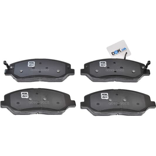 Q0931022 Q-Fix Тормозные колодки