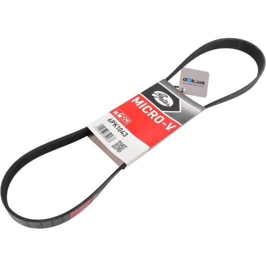 6PK1043 Gates Поликлиновой ремень