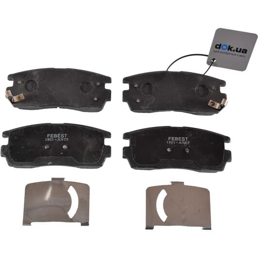 1801ANTF Febest Тормозные колодки