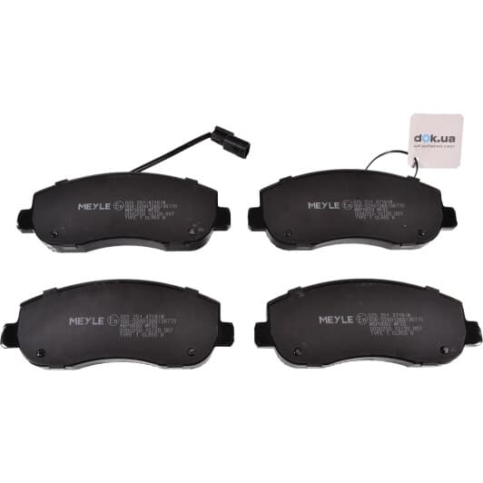 025 251 4718/W Meyle Гальмівні колодки