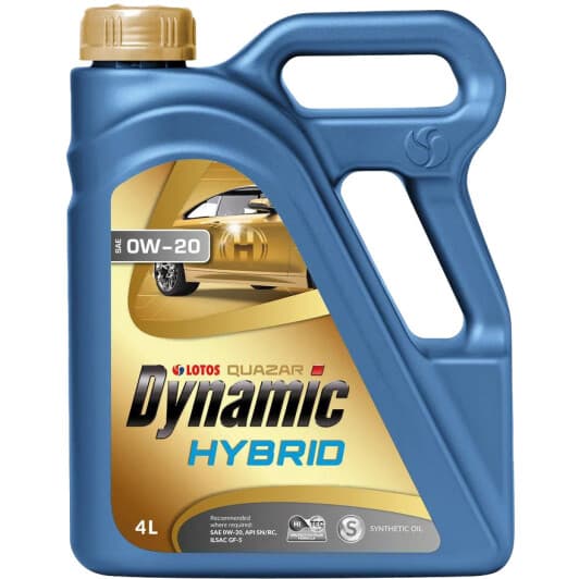 LOTOS Quazar Dynamic Hybrid 0W-20 (4 л) моторное масло