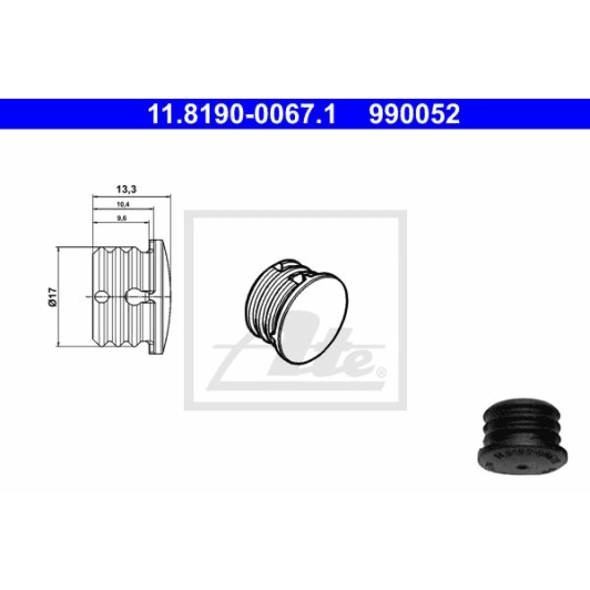 11.8190-0067.1 ATE Запчасть