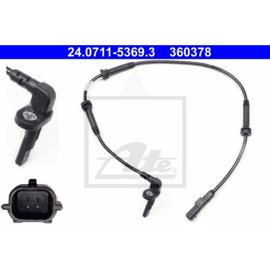 24.0711-5369.3 ATE Датчик ABS