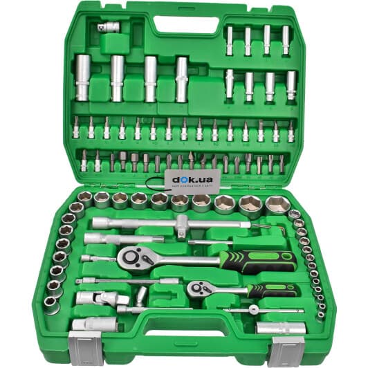 Набір торцевих головок та компонентів Intertool ET-6094SP 1/2", 1/4" (94 пр.)