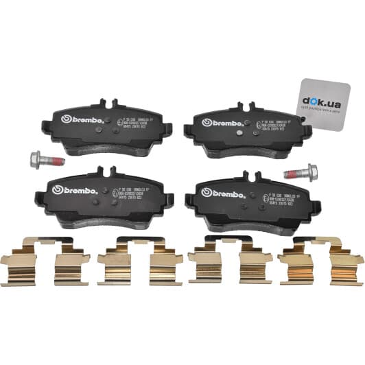 P 50 036 Brembo Гальмівні колодки для Mercedes A-Class