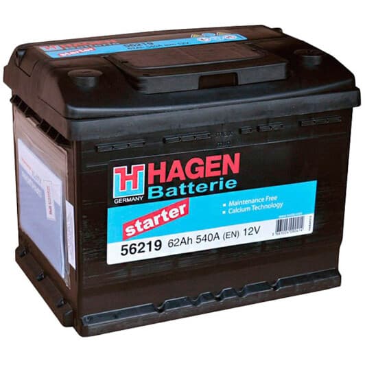 Акумулятор HAGEN 6 CT-62-R Starter 56219