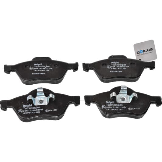 LP1714 Delphi Тормозные колодки