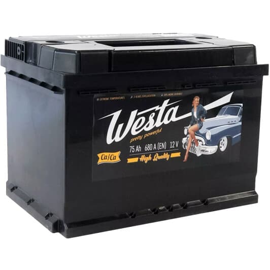 Акумулятор Westa 6 CT-75-R Pretty Powerful WPP750