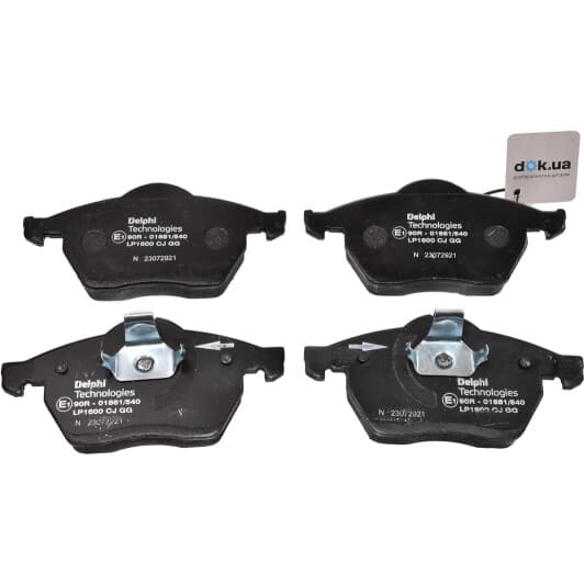 LP1600 Delphi Гальмівні колодки